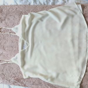 Chiffon-like tank